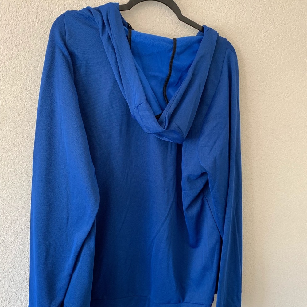 NWT Nike Therma Navy Blue Sport Zip Hoodie Large - Picture 2 of 5